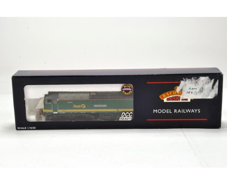 Bachmann OO Gauge comprising Class 57/6 57602 locomotive ‘Restormel Castle’ GWR Green (FirstGroup). NM in Boxes.