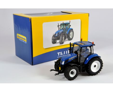 Universal Hobbies 1/32 Farm Model Comprising New Holland T5.115 Tractor. E to NM with Box.