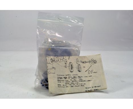 Browns Models 1/32 White Metal Kit comprising Field Marshall Tractor. Complete. 