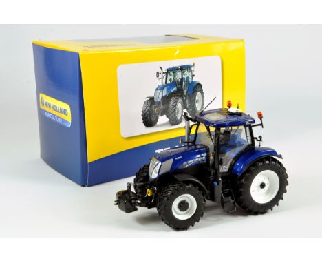 Universal Hobbies 1/32 Farm Model Comprising New Holland T7.210 Blue Power Tractor. E to NM with Box.