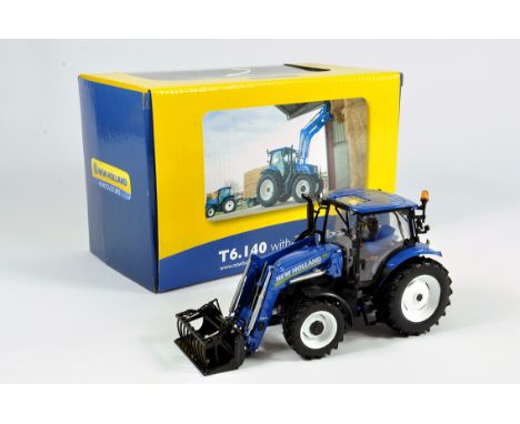Universal Hobbies 1/32 Farm Model Comprising New Holland T6.140 Tractor with loader. E to NM with Box.