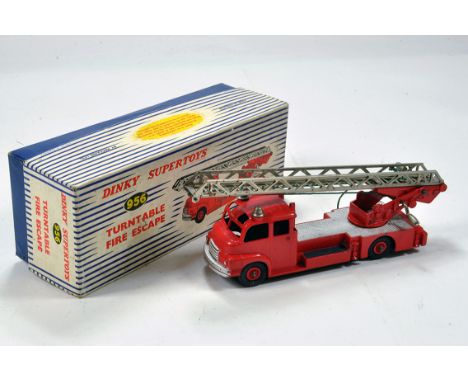 Dinky No. 956 Turntable Escape Fire Engine. VG in G Box.