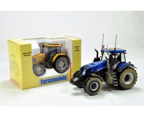 Universal Hobbies 1/32 Farm Issue comprising McCormick Tractor and Britains issue. Models have been converted / weathered to 