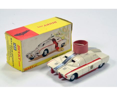 Dinky No. 105 Captain Scarlet Maximum Security Vehicle. Generally E in F to G Box.