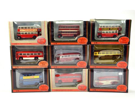 A group of EFE 1/76 Scale Diecast Bus Models. Various Issues. Generally NM to M in Boxes. (9)