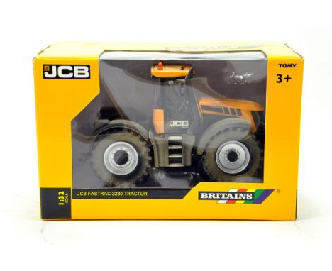 Britains 1/32 Farm Issue comprising JCB 3230 Tractor. Model has been weathered / Converted to a high standard for use on a la