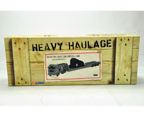 Corgi 1/50 Diecast Truck Issue Comprising CC13104 Hoveringham Gravels Heavy Haulage Set. NM to M in Box.