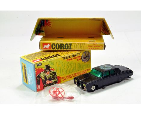 Corgi No. 268 The Green Hornet Black Beauty in black. G in Repro Box.