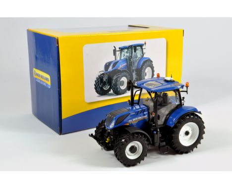 Universal Hobbies 1/32 Farm Model Comprising New Holland T7.225 Tractor. E to NM with Box.