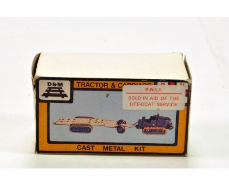 D&amp;M Metal Kit comprising Vickers Vigor RNLI Issue Tractor. Scarce and Complete.