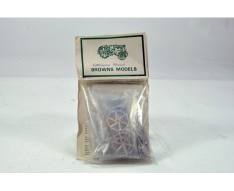 Browns Models 1/32 White Metal Kit comprising Ferguson Brown Tractor. Complete. 