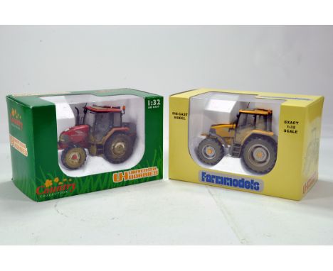 Universal Hobbies 1/32 Farm Issue comprising McCormick Tractor Duo. Models have been converted / weathered to a high standard