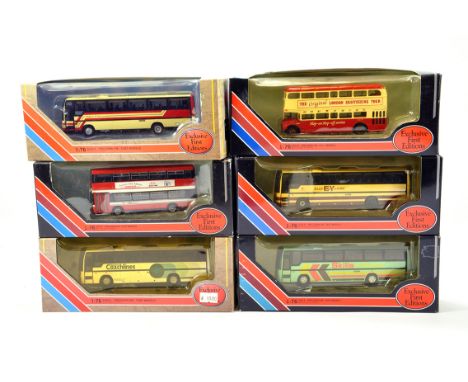 A group of EFE 1/76 Scale Diecast Bus Models. Various Issues. Generally NM to M in Boxes. (6)