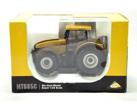 Universal Hobbies 1/32 Farm Issue comprising Challenger MT685C tractor. NM to M in Box.