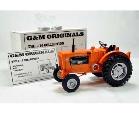 G&amp;M Originals 1/16 Farm Issue comprising Marshall MP6 Tractor. Special Handbuilt Model. Superb.