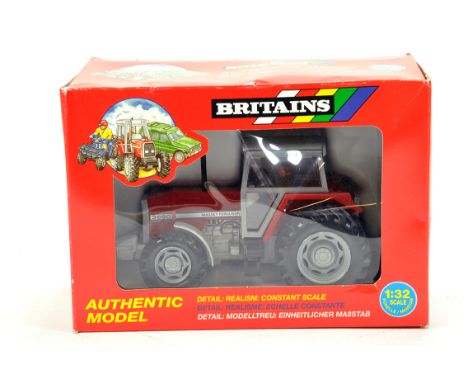 Britains 1/32 Farm Issue comprising Massey Ferguson 3680 Tractor (on Duals). NM to M in Box.