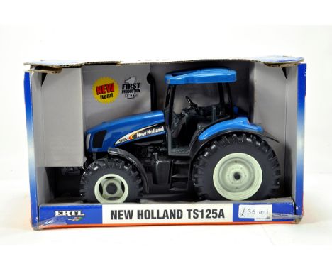 Ertl 1/16 Farm Issue comprising New Holland TS125A Tractor. E to NM in Box.