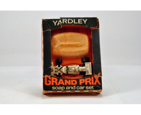 Corgi Yardley Grand Prix Soap and Car Set. Generally VG in F Box.