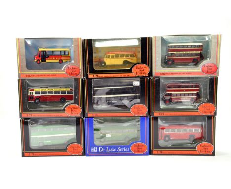 A group of EFE 1/76 Scale Diecast Bus Models. Various Issues. Generally NM to M in Boxes. (9)