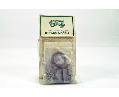 Browns Models 1/32 White Metal Kit comprising John Deere BM Tractor. Complete. 