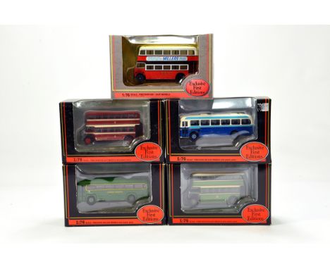 A group of EFE 1/76 Scale Diecast Bus Models. Various Issues. Generally NM to M in Boxes. (5)