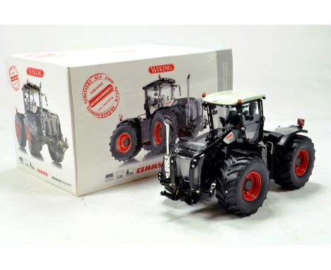 Wiking 1/32 Farm Issue comprising Claas Xerion 5000 Black Special Edition Tractor. NM in Box.