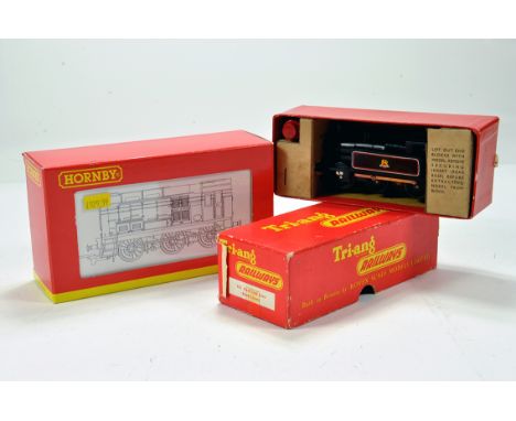 Triang OO Gauge Locomotive comprising R.52 0-6-0 Tank BR Loco plus Hornby issue. E to NM in Boxes.