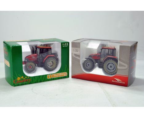 Universal Hobbies 1/32 Farm Issue comprising McCormick Tractor Duo. Models have been converted / weathered to a high standard
