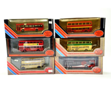 A group of EFE 1/76 Scale Diecast Bus Models. Various Issues. Generally NM to M in Boxes. (6)