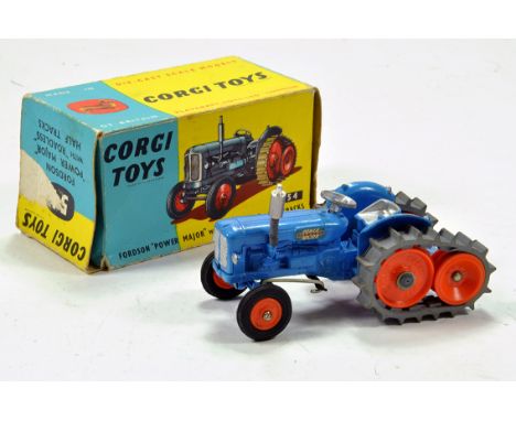 Corgi No. 54 Fordson Power Major Tractor on Tracks. Generally E to NM in G Box.