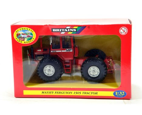 Britains 1/32 Farm Issue comprising Massey Ferguson 1505 Tractor. NM to M in Box.