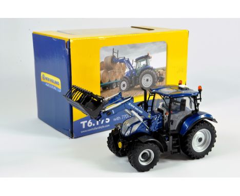 Universal Hobbies 1/32 Farm Model Comprising New Holland T6.175 Tractor with loader. E to NM with Box.