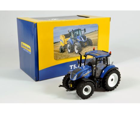 Universal Hobbies 1/32 Farm Model Comprising New Holland T5.120 Tractor. E to NM with Box.