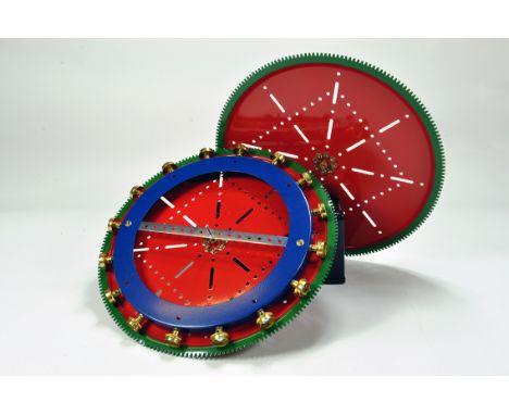 Meccano Large Geared Roller Bearing Set. Fine Bright example. 