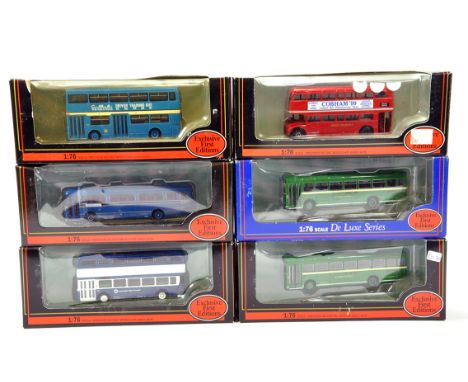 A group of EFE 1/76 Scale Diecast Bus Models. Various Issues. Generally NM to M in Boxes. (6)