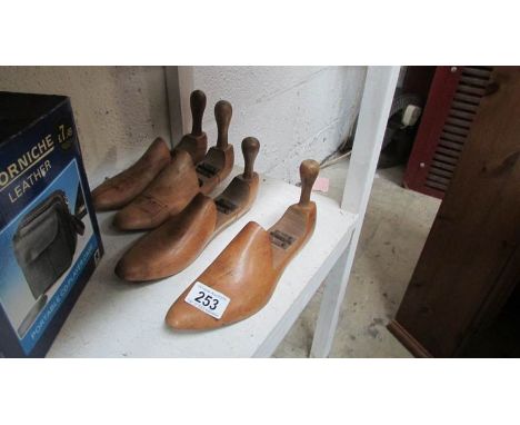 2 sets of vintage shoe stretchers