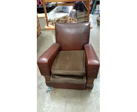A vintage arm chair