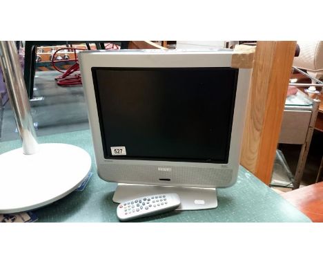 A Philip's Dolby surround flat screen television with remote
