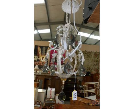 A small hall chandelier