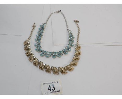 2 vintage necklaces
