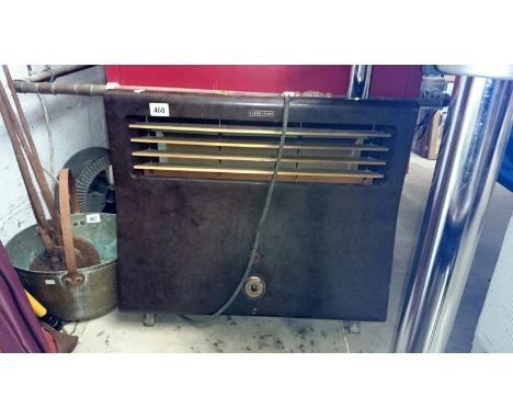 A vintage thermovent bakelite heater