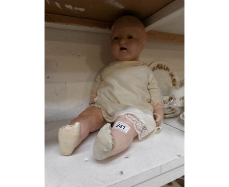 A vintage doll