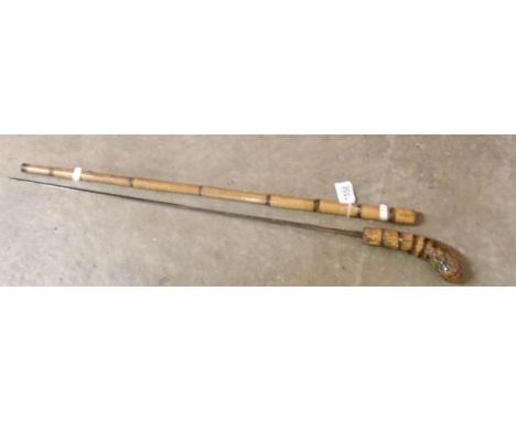 A sword stick