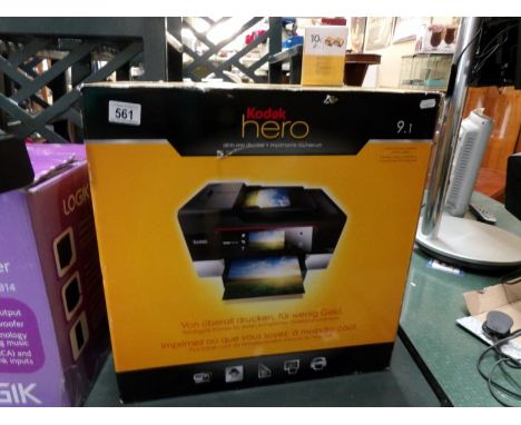A boxed Kodak Hero printer