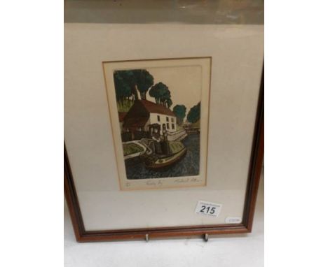 A limited edition framed and glazed print 'Passing By' No.10 of 60