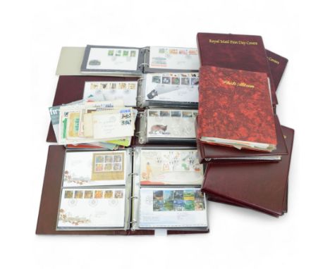 Mostly Great British first day covers, many with special postmarks and printed addresses, including 2003 'Christmas', 2004 'C