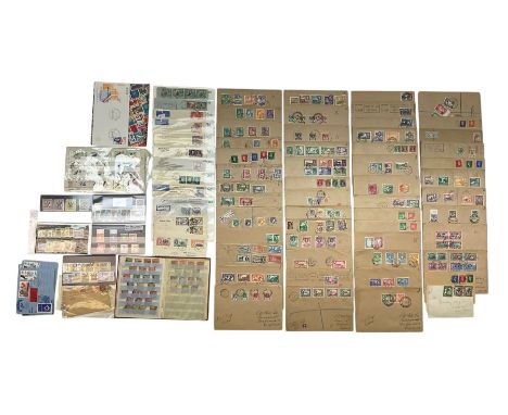 Mostly British Empire King George VI and later first day covers or cover fronts and postal history, including KGVI Antigua 'N