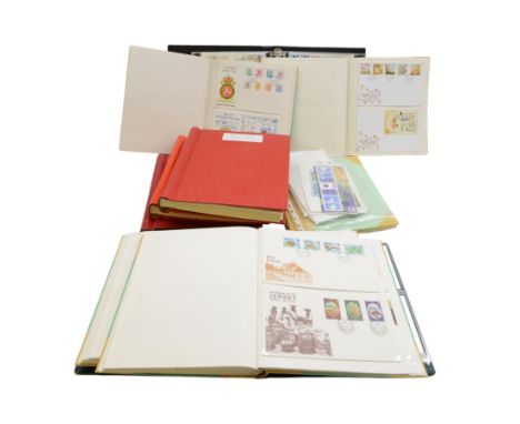 Isle of Man and Channel island stamps, including mint stamps, first day covers, miniature sheets, Guernsey Post Office specia