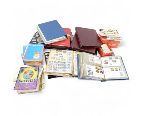 Great British and World stamps, including Queen Elizabeth II pre-decimal, air mail letters, first day covers, Argentina, Aust