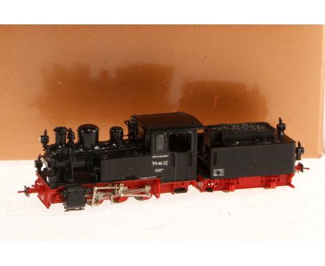Bachmann/Westmodel C-Schlepptenderlok ”99 4652”, Spur H0e, schwarz, Alterungsspuren, OK, Z 1-2